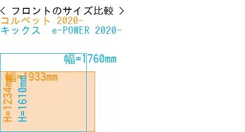 #コルベット 2020- + キックス  e-POWER 2020-